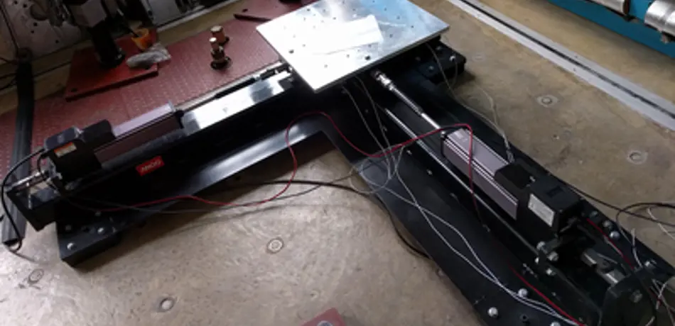 Bi-axial Shake Table provided by Anco Engineers