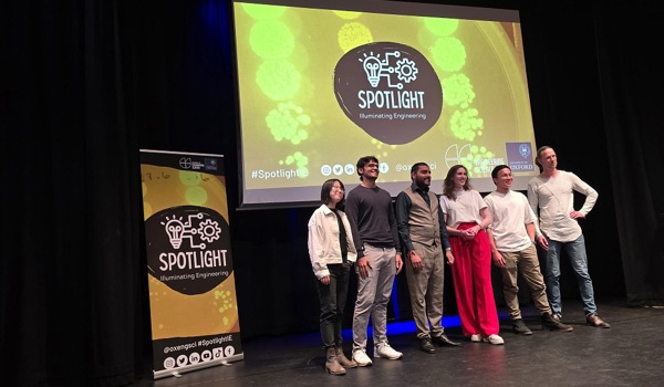 Researchers at the Spotlight Engineering public lecture, April 2024