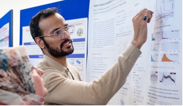 Aniq Ur Rahman awarded the Best Poster Award at the PhD Connect conference organised by The Alan Turing Institute